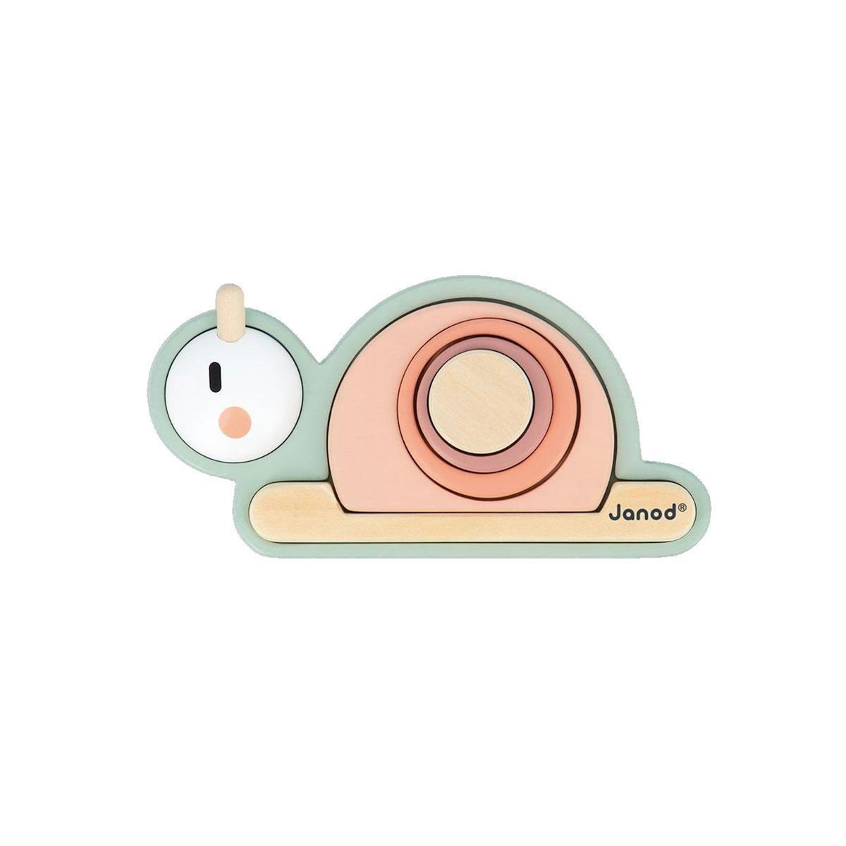 Juratoys-Janod Escargot empilable sensoriel