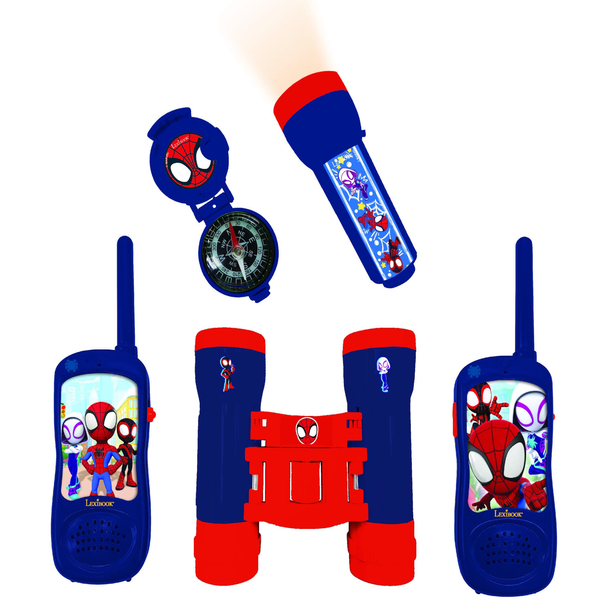Voir la diapositive 2 : Lexibook Kit d'aventurier Spidey et ses amis extraordinaires
