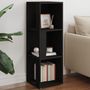 Voir la diapositive 1 : VIDAXL Armoire d'angle Noir 33x33x100 cm Bois d'ingenierie