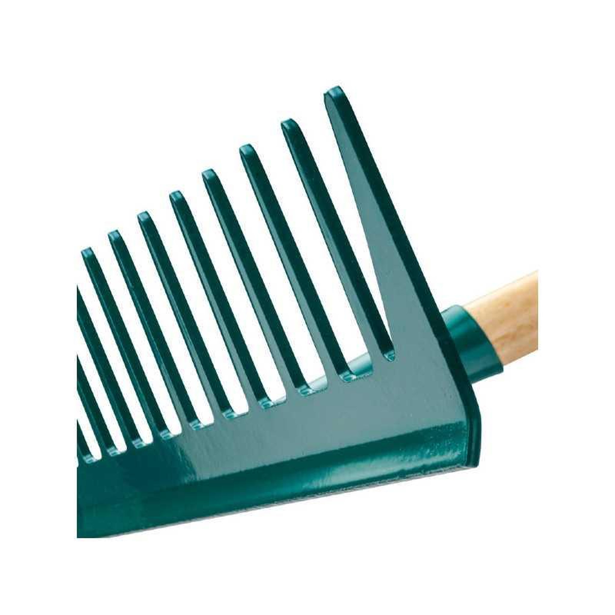 Voir la diapositive 3 : Leborgne Leborgne batipro râteau manuel 14 dents droites 150 cm, manche bois pefc, réglette de nivelage 400 mm