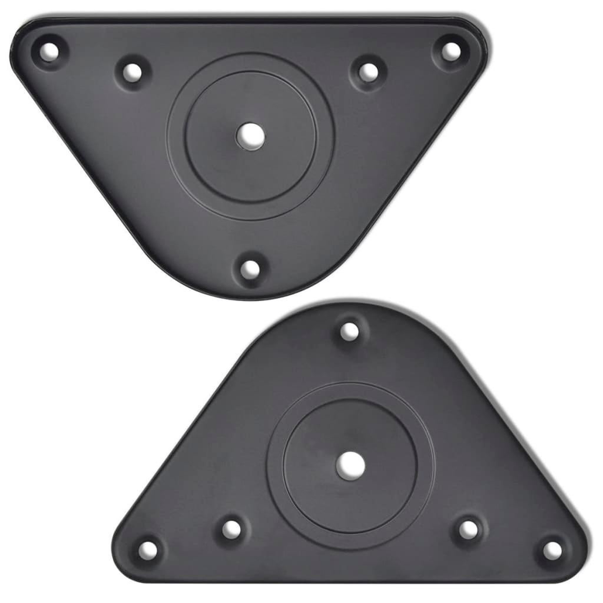 Voir la diapositive 4 : VIDAXL 4 pieds de table reglables en hauteur 710 mm Noir