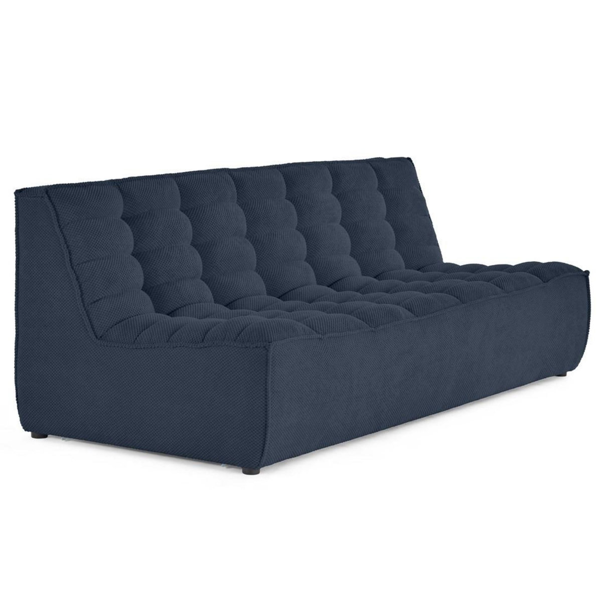 LISA DESIGN Ellie - canapé 3 places en velours texturé