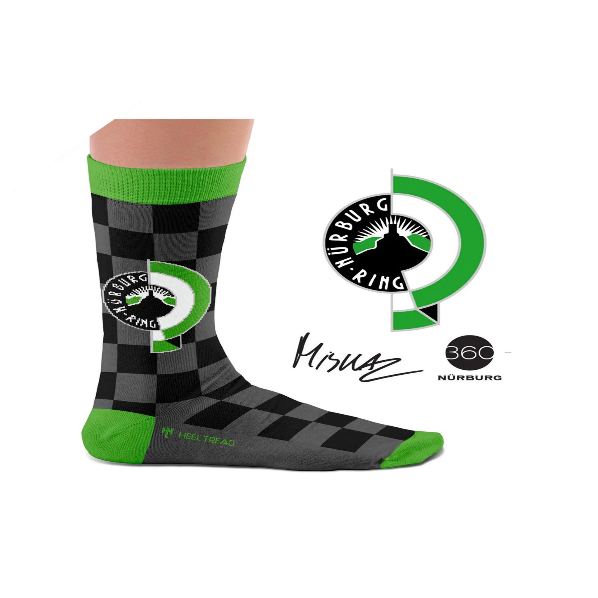 Voir la diapositive 2 : SOCK AFFAIRS Chaussettes nürburgring ancien logo