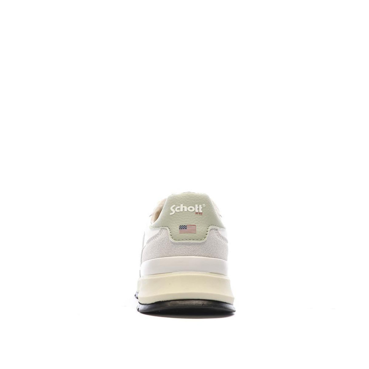 Schott Baskets Blanches/Beiges Homme Schott Dorian