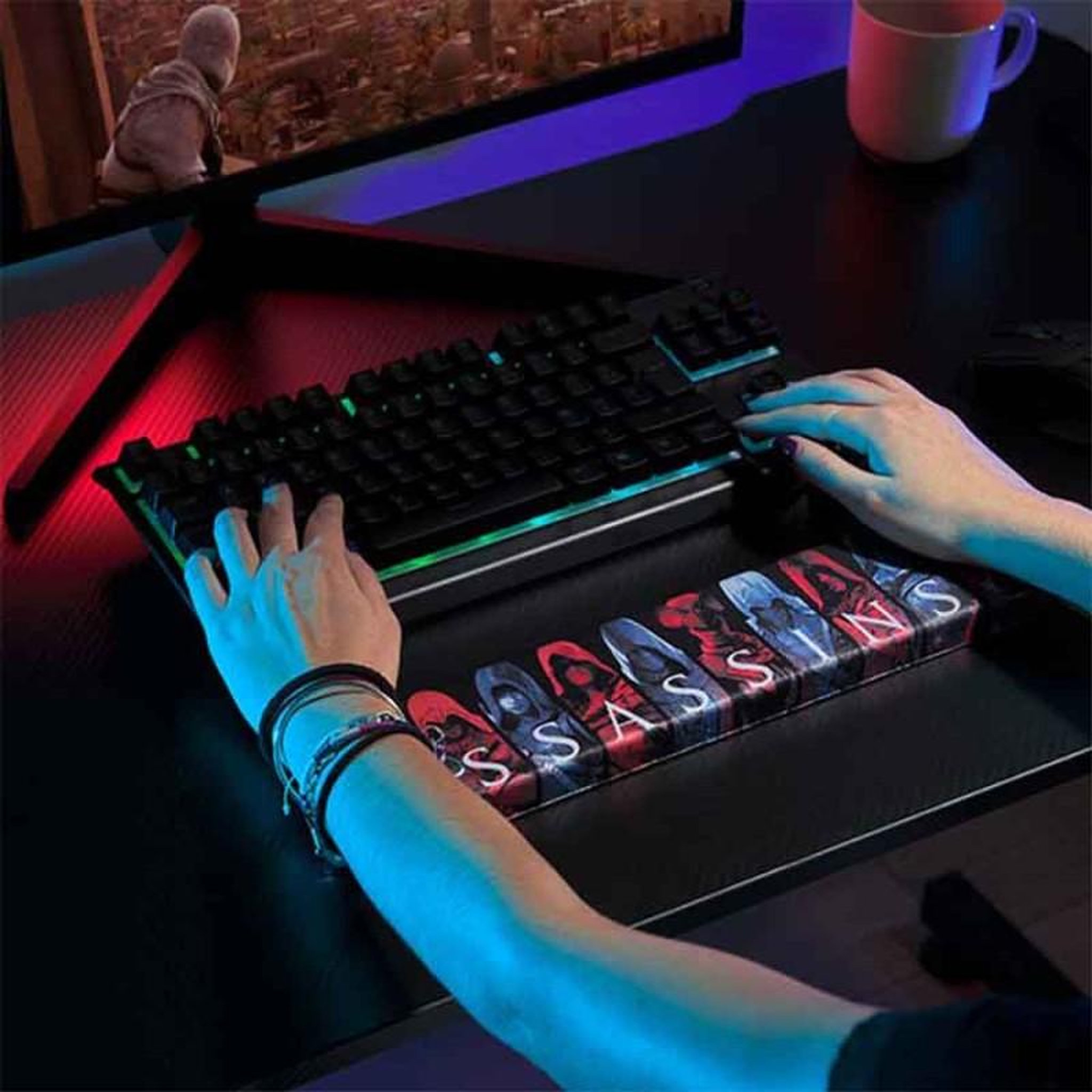 Voir la diapositive 5 : Subsonic Repose poignet pour clavier Assassin's Creed