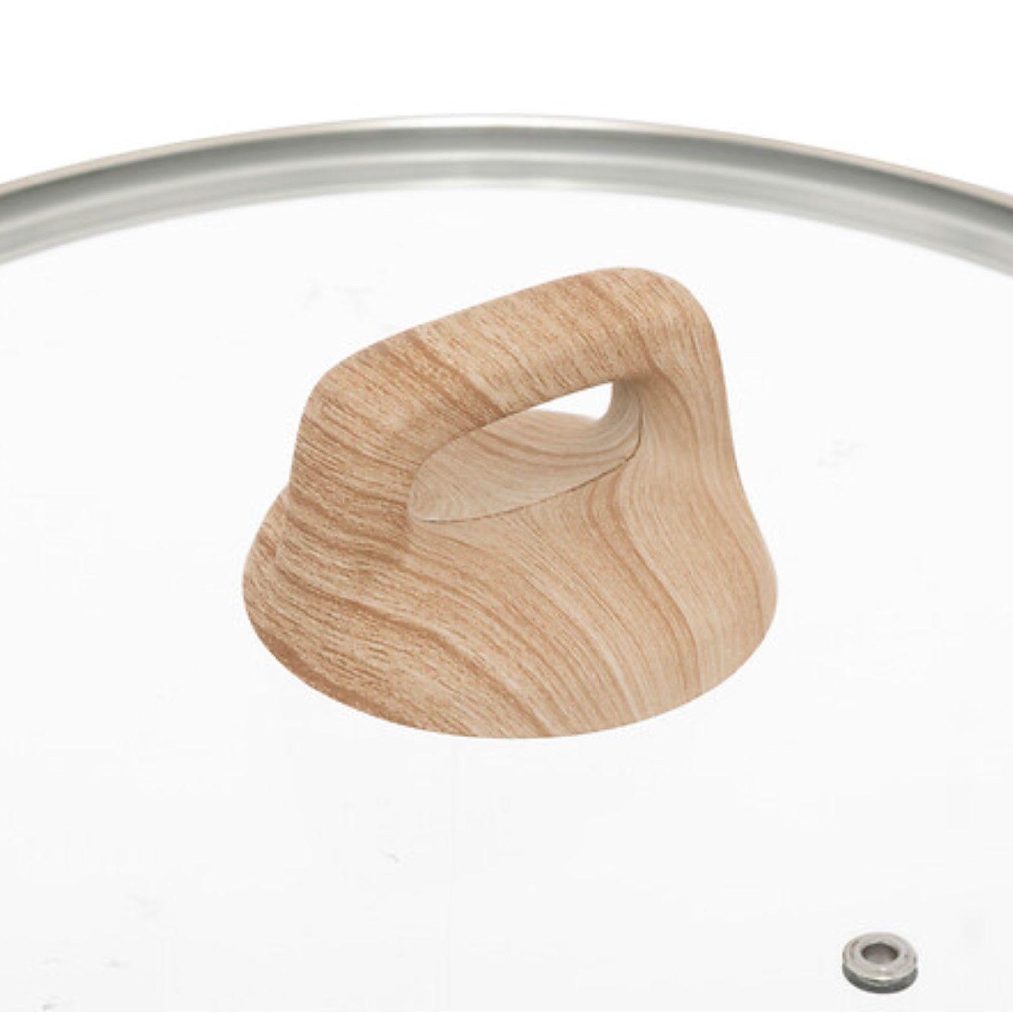 Voir la diapositive 2 : FIVE Sauteuse en fonte d'aluminium horizon - diam. 28 cm - vert