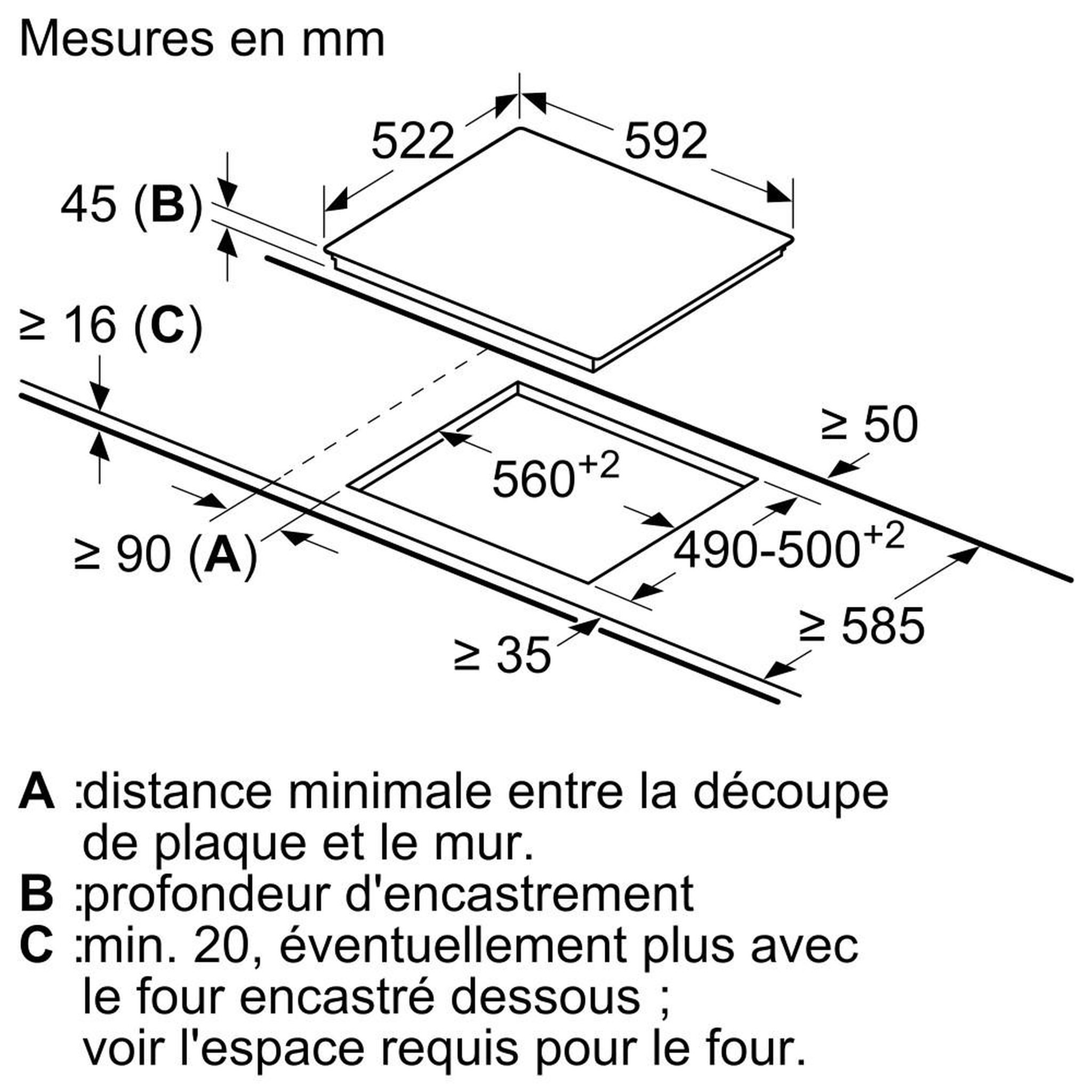Voir la diapositive 6 : BOSCH Plaque vitrocéramique PKM611BB8E