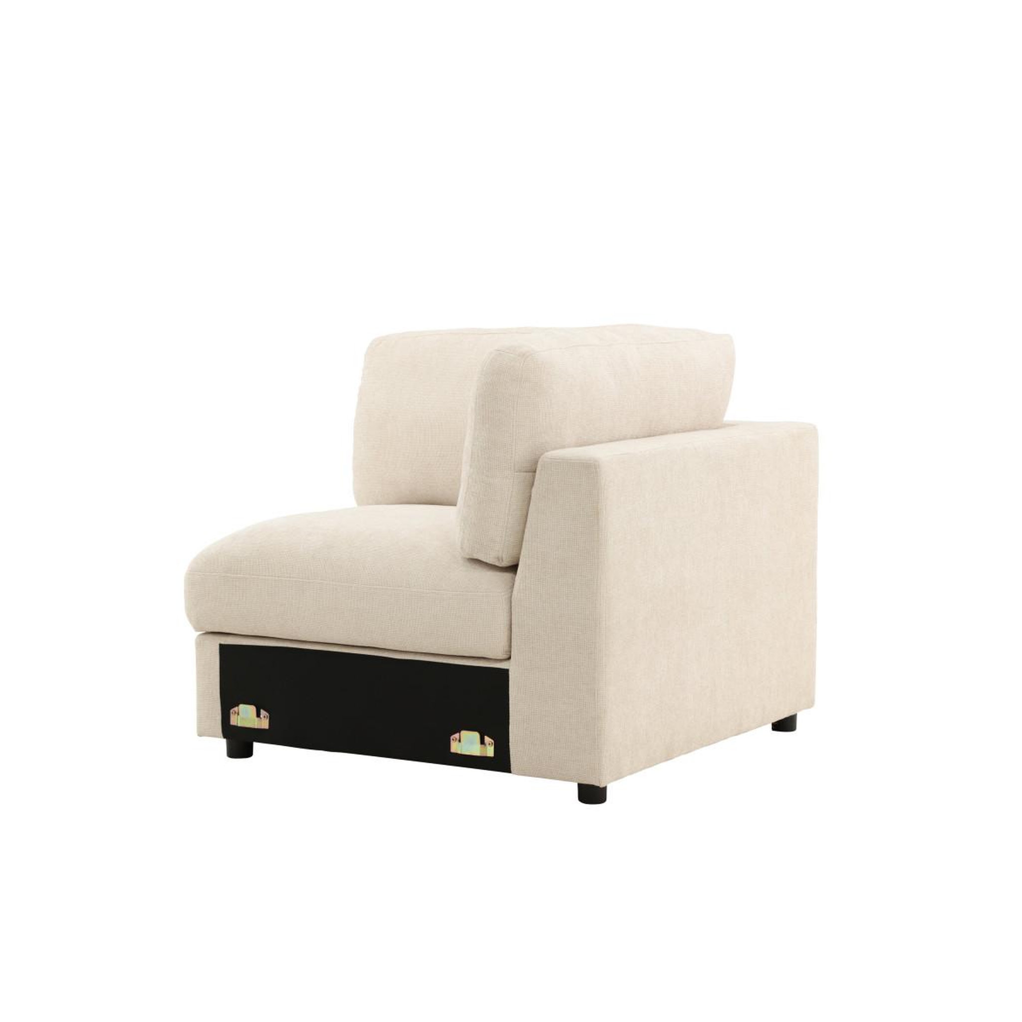 Voir la diapositive 5 : Paris Prix Module canapé d'angle  salerno  99cm beige