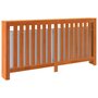Voir la diapositive 4 : VIDAXL Cache-radiateur cire marron 169x19x84 cm bois massif de pin