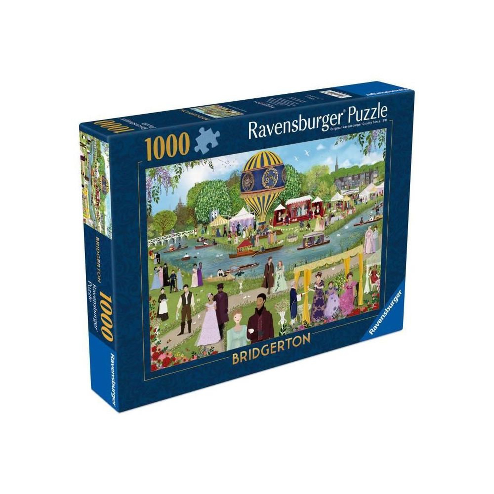Voir la diapositive 2 : RAVENSBURGER Puzzle 1000 pièces - Bridgerton