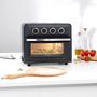 Voir la diapositive 2 : Cuisinart Mini-four friteuse à air 17l 1630w - toa60e