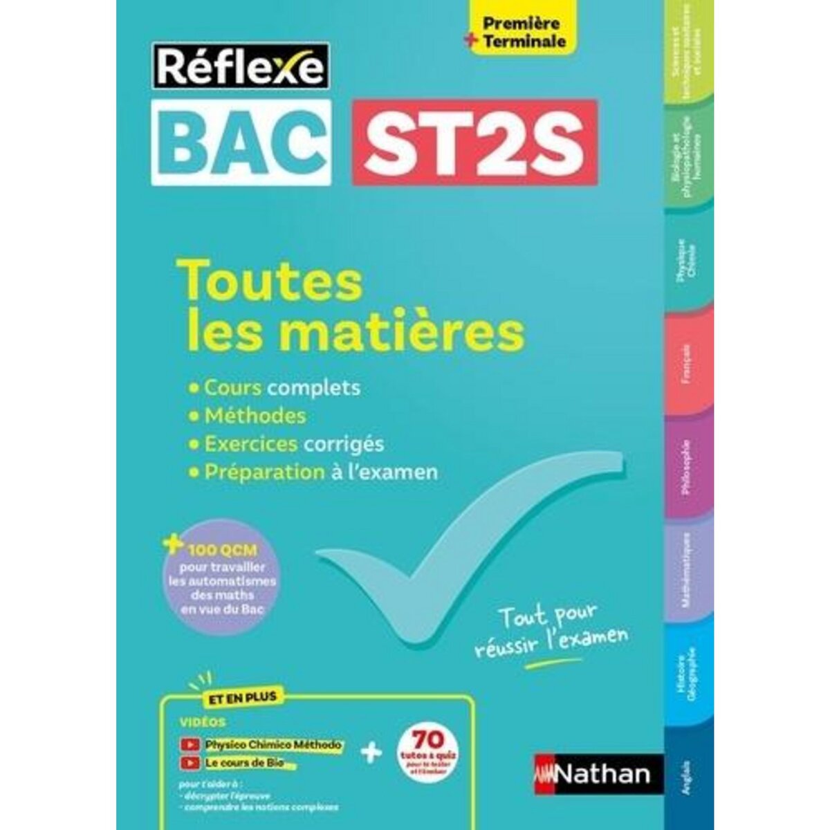 TOUTES LES MATIERES BAC ST2S 1RE-TLE. TOUTES LES MATIERES EN FICHE, EDITION 2025, Baumeier Elisabeth