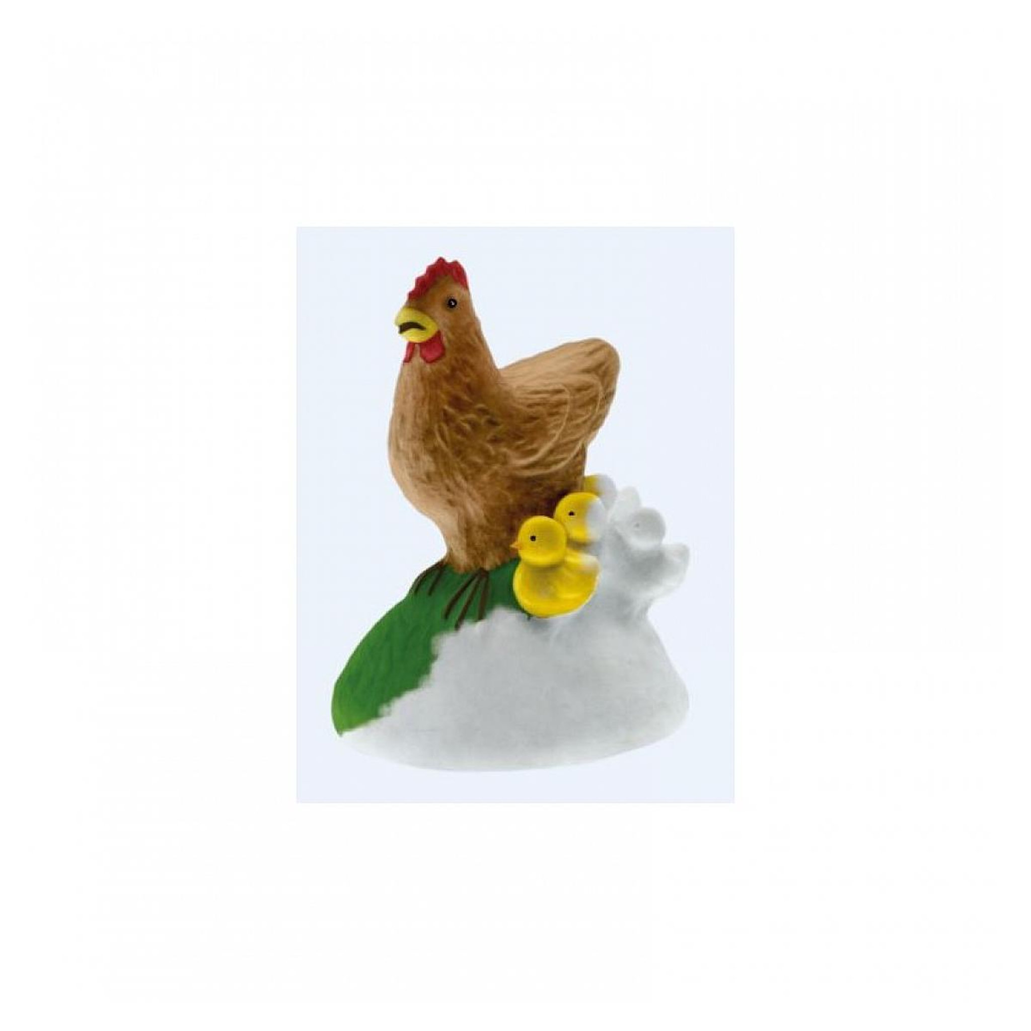 Voir la diapositive 3 : Mako Creations Mako moulage la poule et ses poussins
