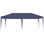 Voir la diapositive 3 : VIDAXL Tente de reception 4x6 m bleu