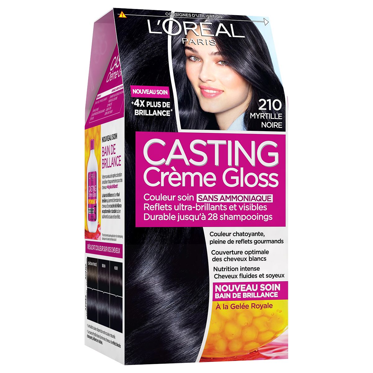 L'ORÉAL CASTING CREME GLOSS Coloration Non Permanente Sans Ammoniaque