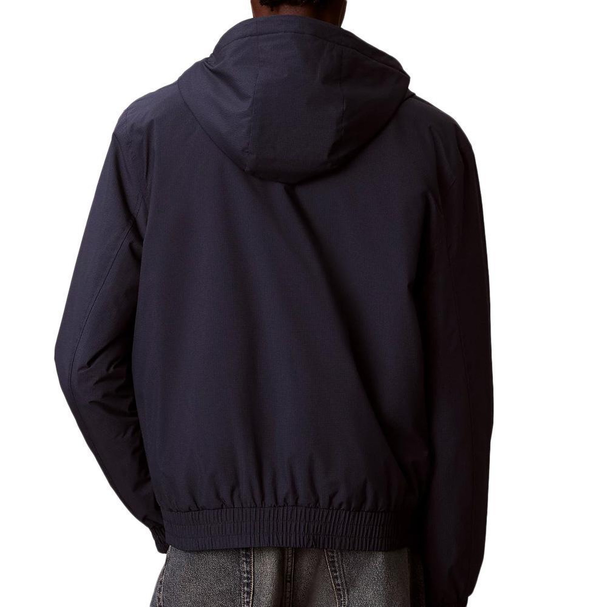 Voir la diapositive 2 : CALVIN KLEIN JEANS Veste Marine Homme Calvin Klein Jeans Hooded Ripstop