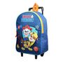 Voir la diapositive 2 : Bagtrotter BAGTROTTER Sac à dos à roulettes 31 cm Pat'Patrouille Bleu