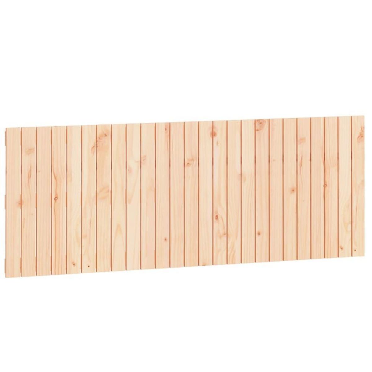 VIDAXL Tete de lit murale 159,5x3x60 cm Bois massif de pin