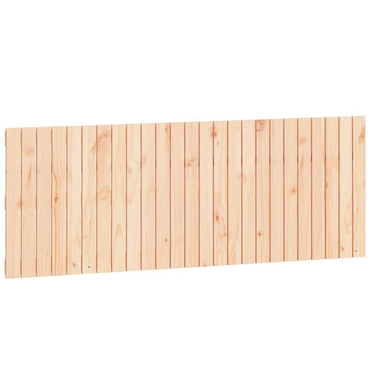 VIDAXL Tete de lit murale 159,5x3x60 cm Bois massif de pin