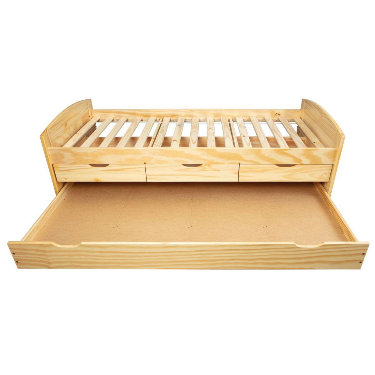 Lit gigogne 2 couchages 90x200 cm + 3 tiroirs ULLI