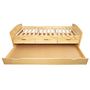 Voir la diapositive 5 : Lit gigogne 2 couchages 90x200 cm + 3 tiroirs ULLI