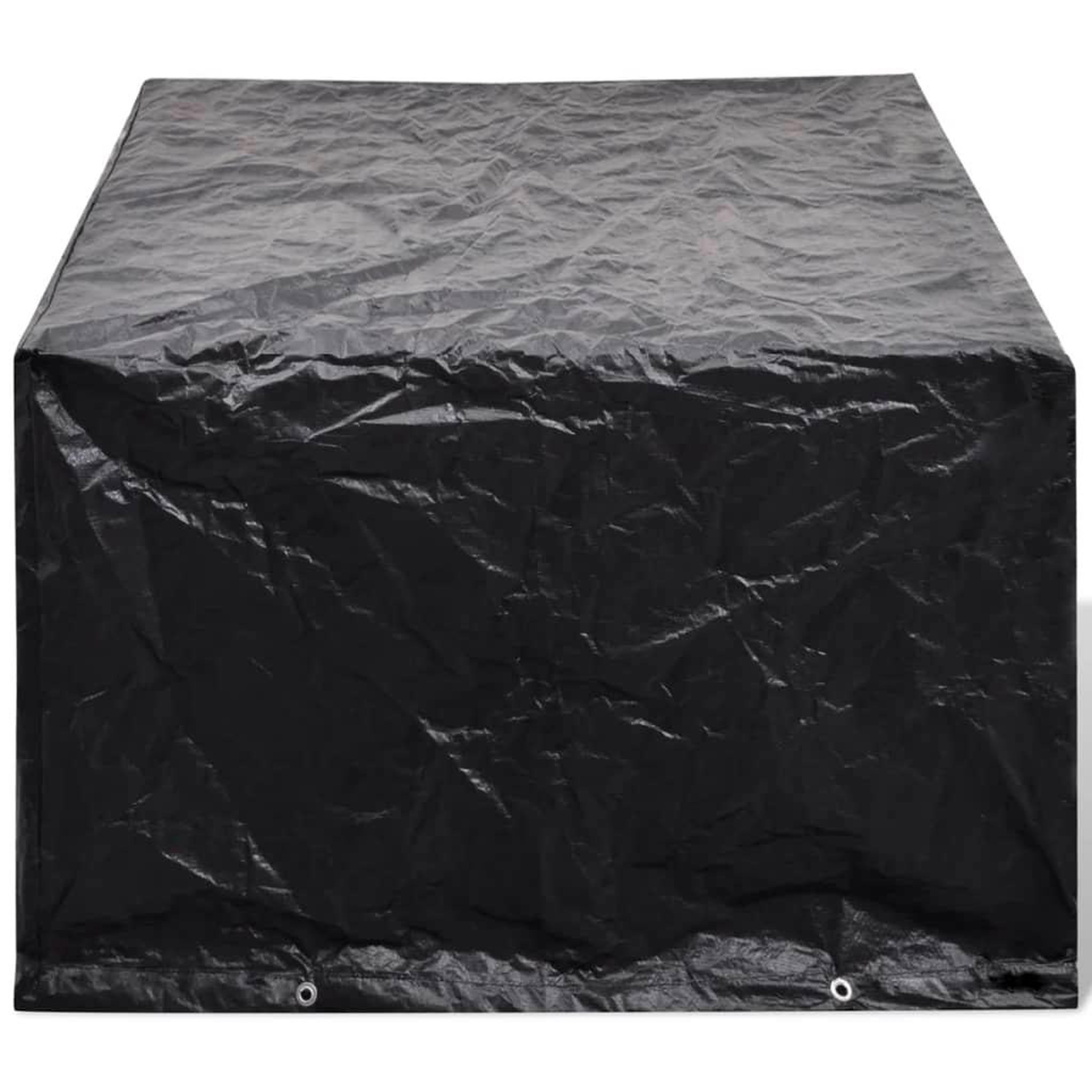 Voir la diapositive 2 : VIDAXL Housse de salon de jardin 8 œillets 180 x 140 x 90 cm