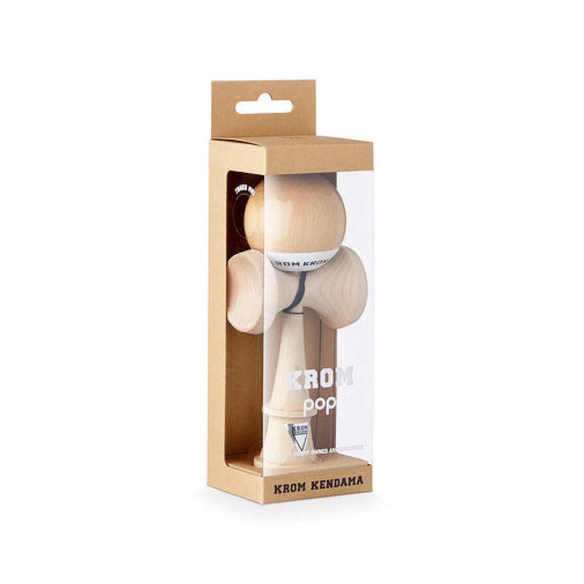 Voir la diapositive 4 : KROM KENDAMA Kendama - pop lol Naked en bois