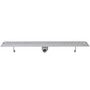 Voir la diapositive 5 : VIDAXL Drain de douche lineaire 2pcs Ligne 1030x140mm Acier inoxydable