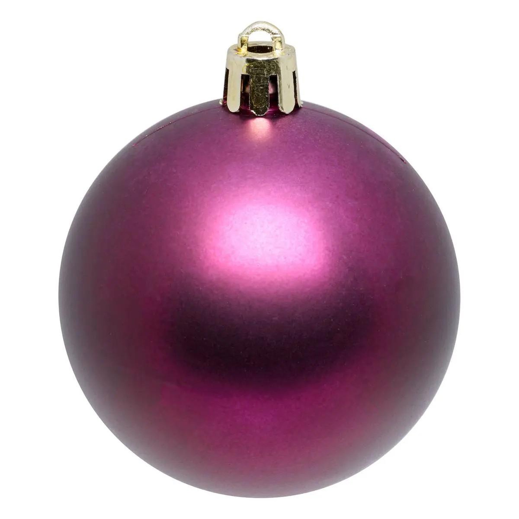 Voir la diapositive 4 : ATMOSPHERA Lot de 4 boules de noël  jokli  10cm violet