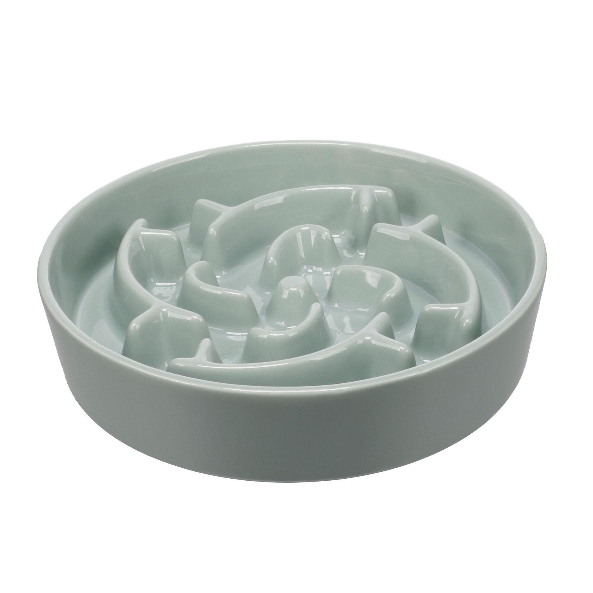 Eden Gamelle ronde anti glouton pour chien sena. Coloris disponibles : Vert, Marron