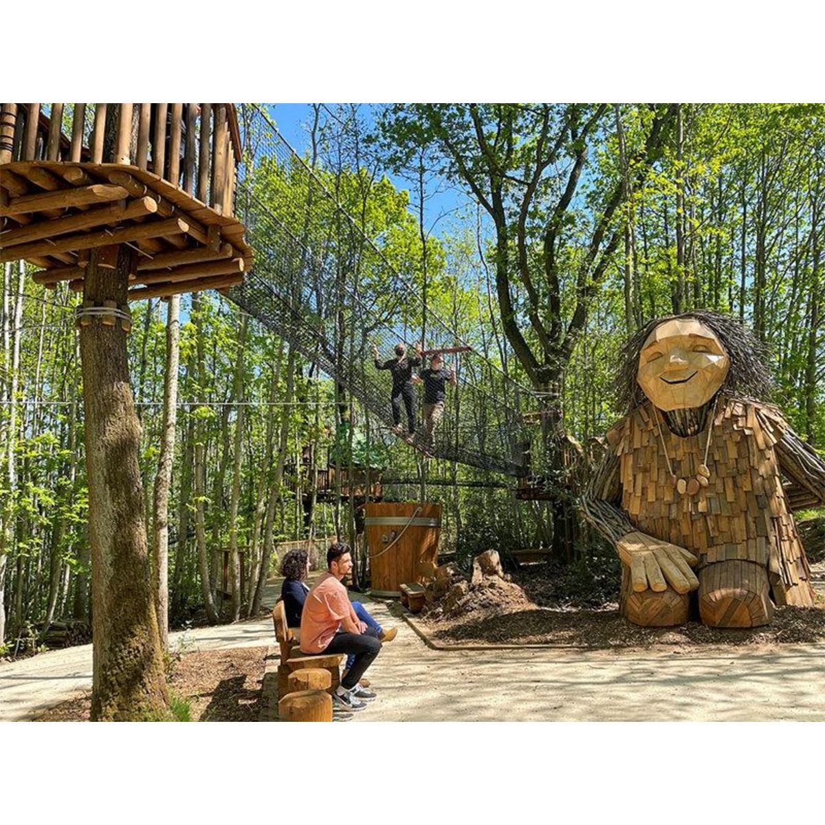 Smartbox Terra Botanica en famille : entrée pour 2 adultes et 1 enfant au parc ludique d'Angers - Coffret Cadeau Sport & Aventure