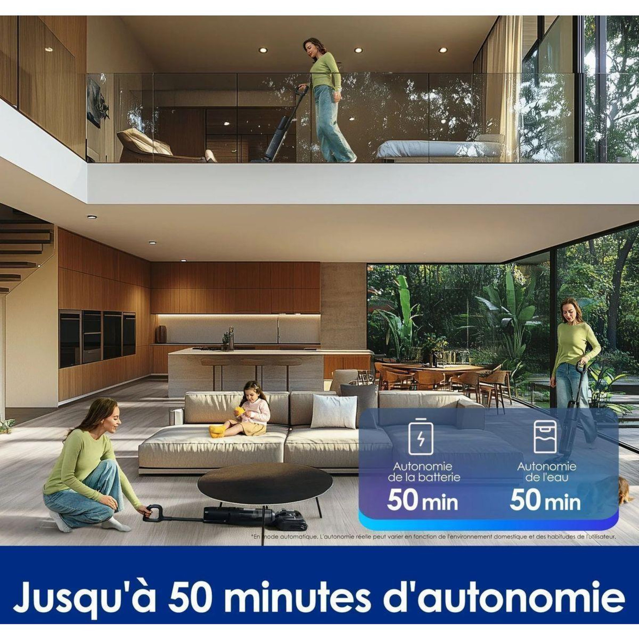 Voir la diapositive 5 : TINECO Aspirateur laveur floor one s7 stretch