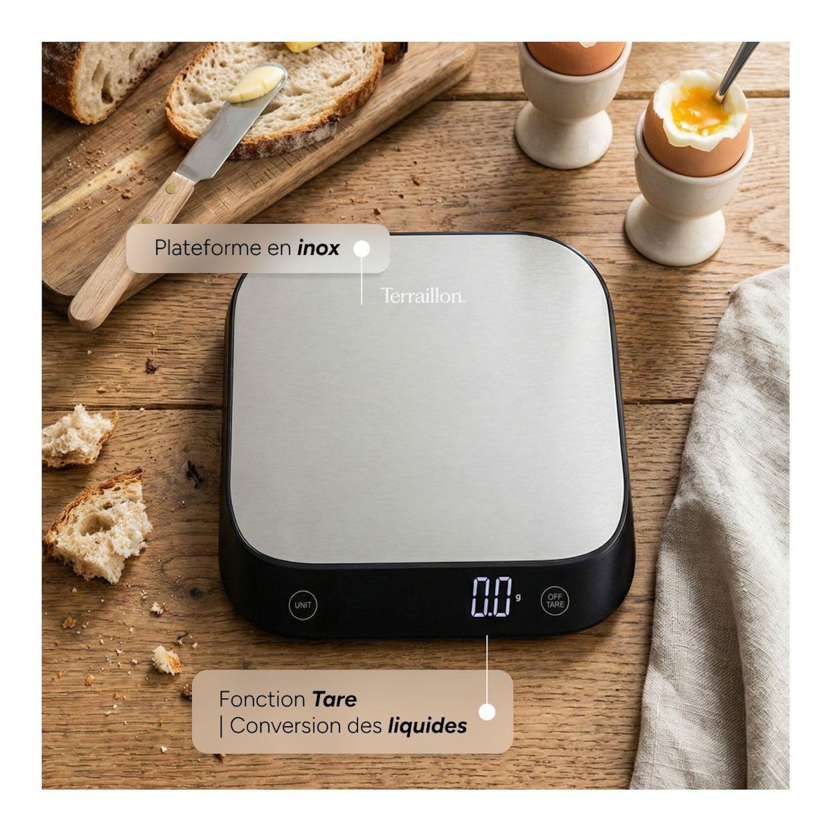 Terraillon Balance de cuisine EPSILON 15245