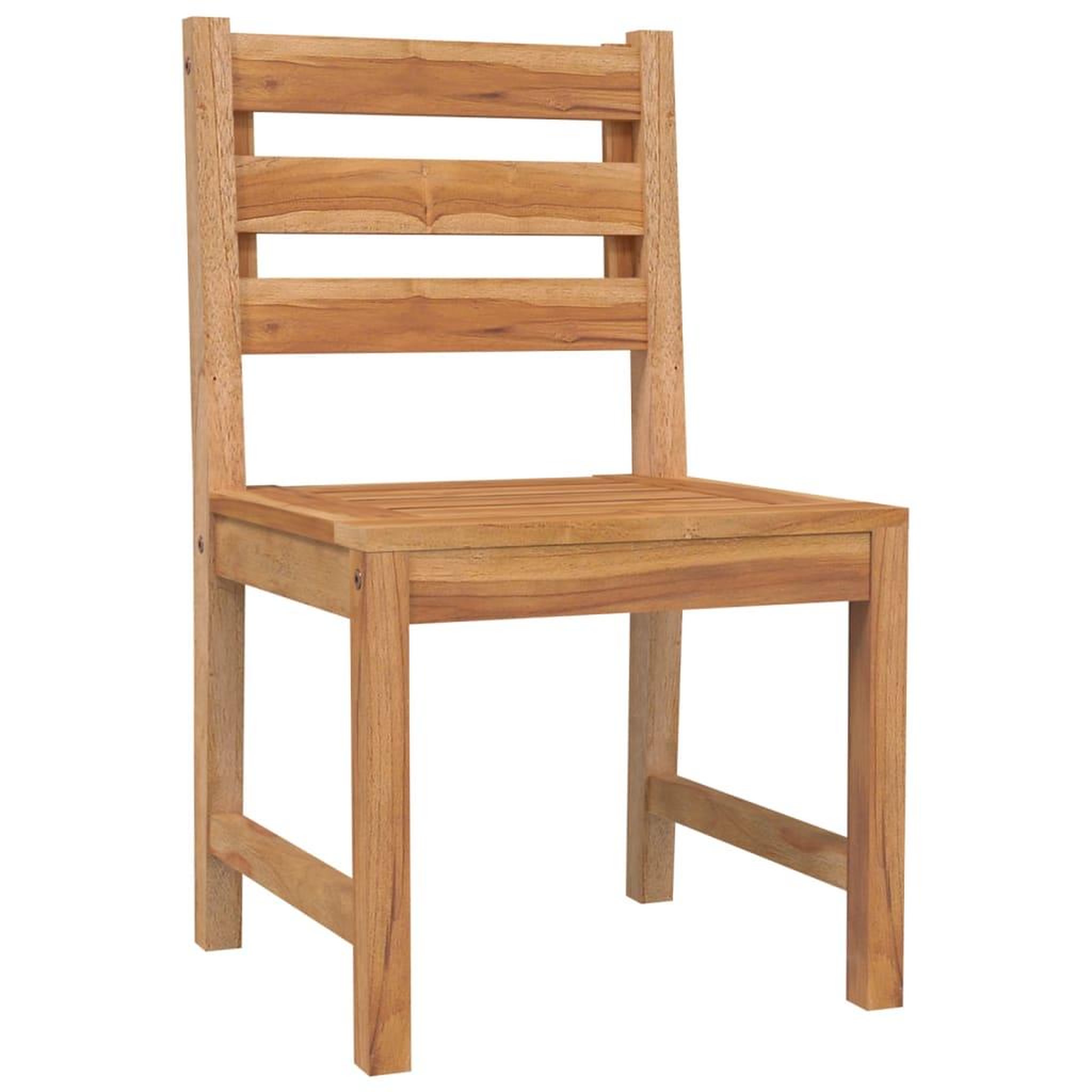 Voir la diapositive 5 : VIDAXL Ensemble a manger de jardin 7 pcs Bois de teck solide
