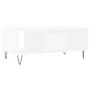 Voir la diapositive 2 : VIDAXL Table basse Blanc 90x50x36,5 cm Bois d'ingenierie