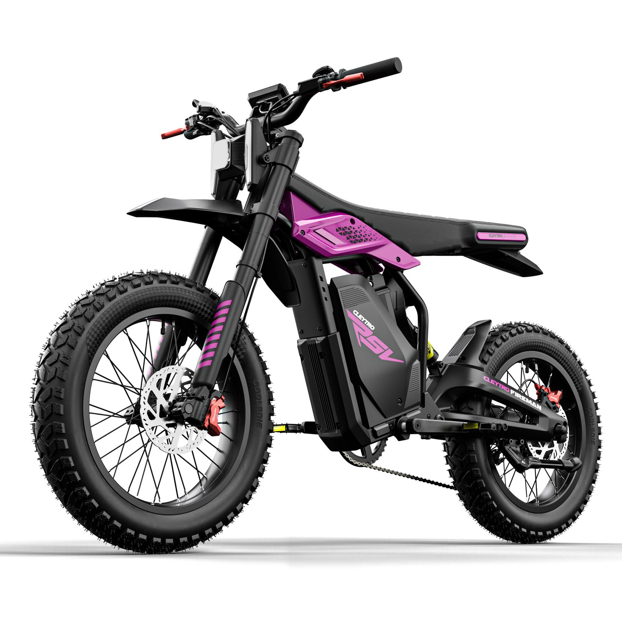 Voir la diapositive 3 : Cleytro Vélo électrique fat bike cleytro fm110 48v 25ah, pneus 20x4.0