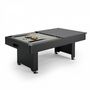 Voir la diapositive 3 : SOKKER Billard Américain convertible Table dinatoire - 212 x118 x86 cm -Retour de boules automatique et Accessoires inclus