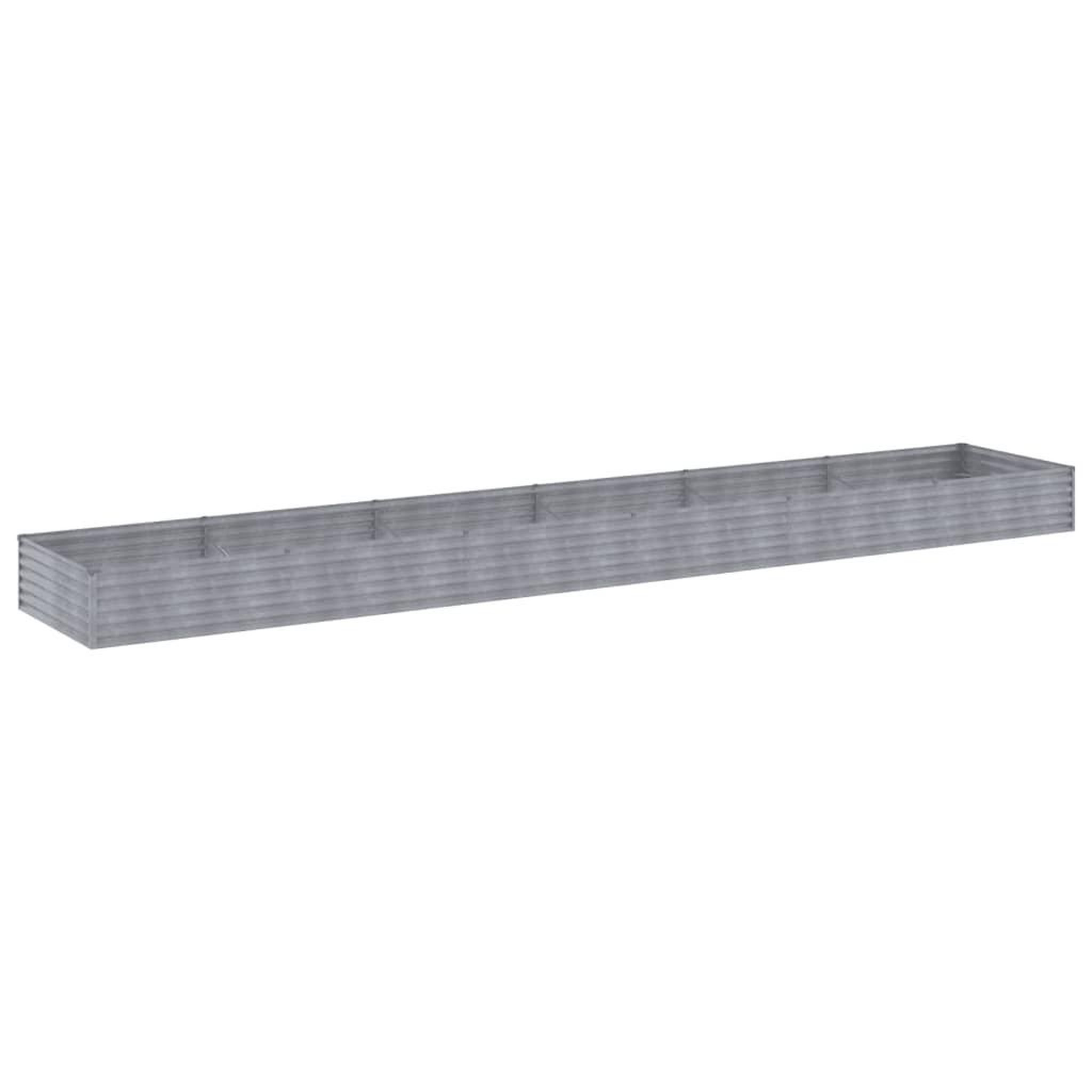 Voir la diapositive 3 : VIDAXL Lit sureleve de jardin 579 x 100 x 36 cm acier corten