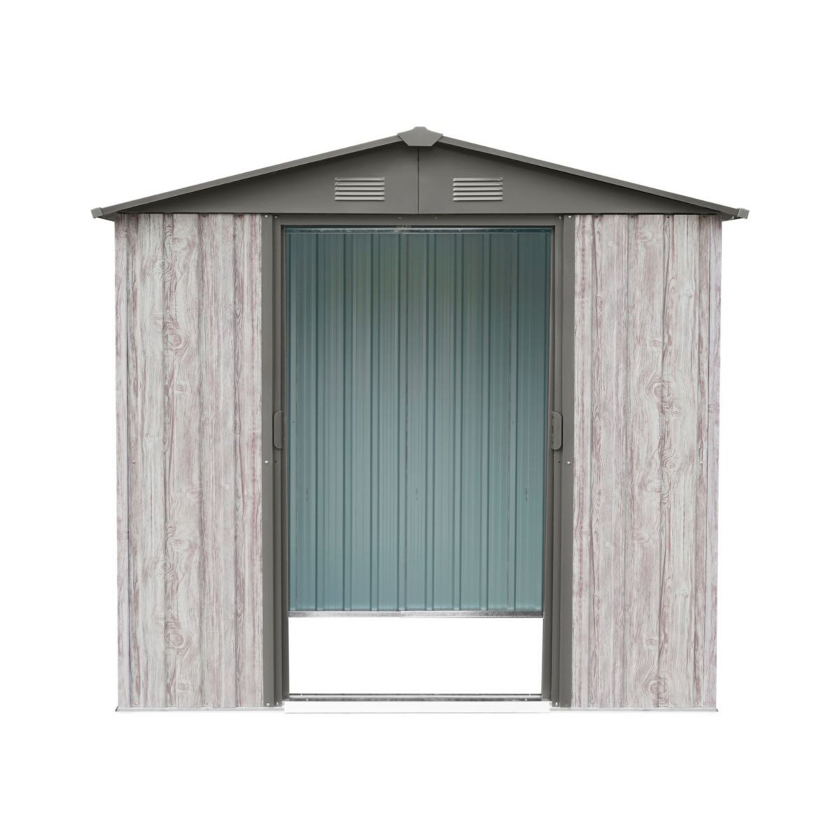 X Métal Abri de jardin métal - 2,54m² - WOODTOUCH