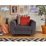 Voir la diapositive 2 : LISA DESIGN Rune - fauteuil - en velours côtelé
