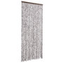 Voir la diapositive 2 : VIDAXL Moustiquaire Marron et beige 90 x 220 cm Chenille