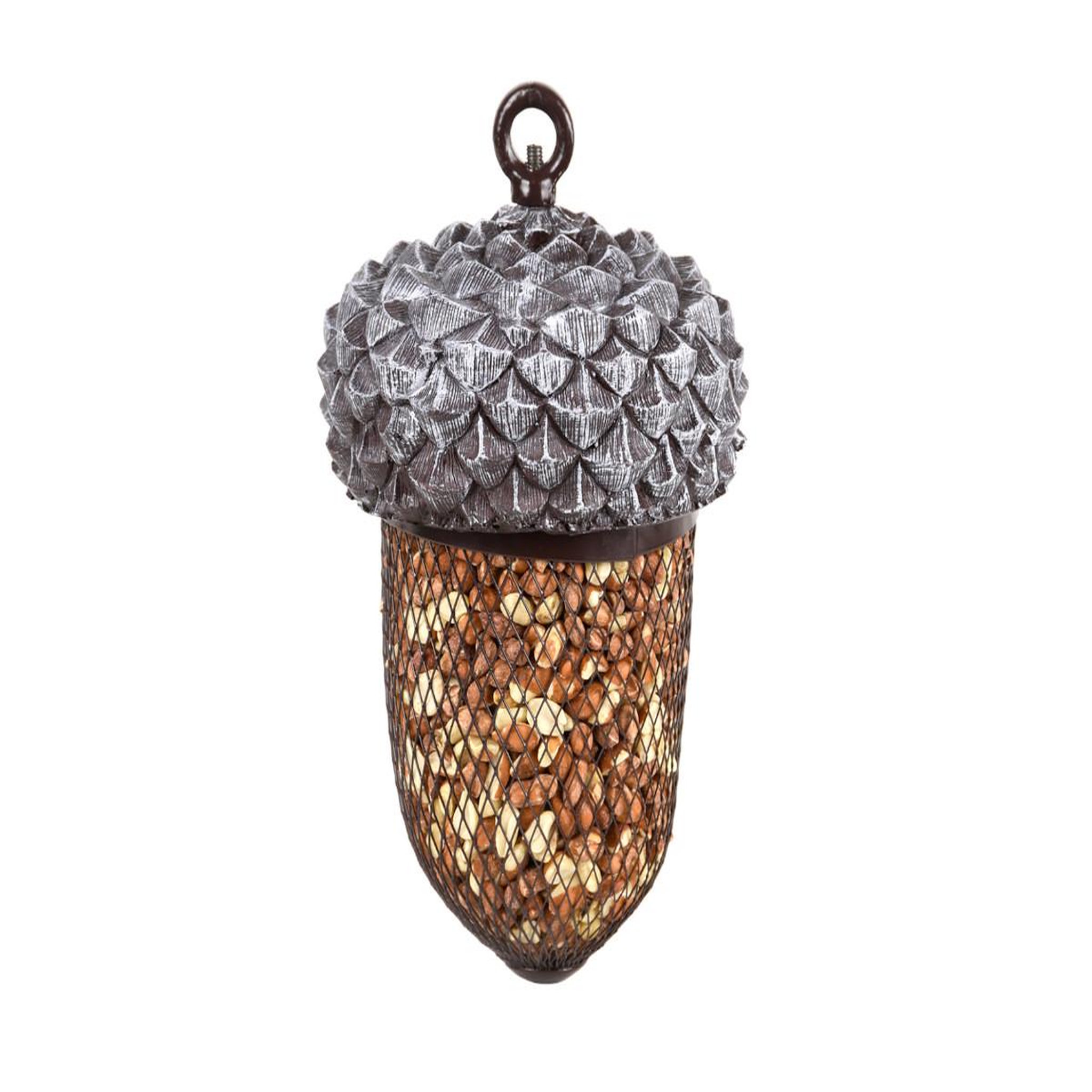 Voir la diapositive 3 : ESSCHERT DESIGN Mangeoire suspendue gland - esschert design