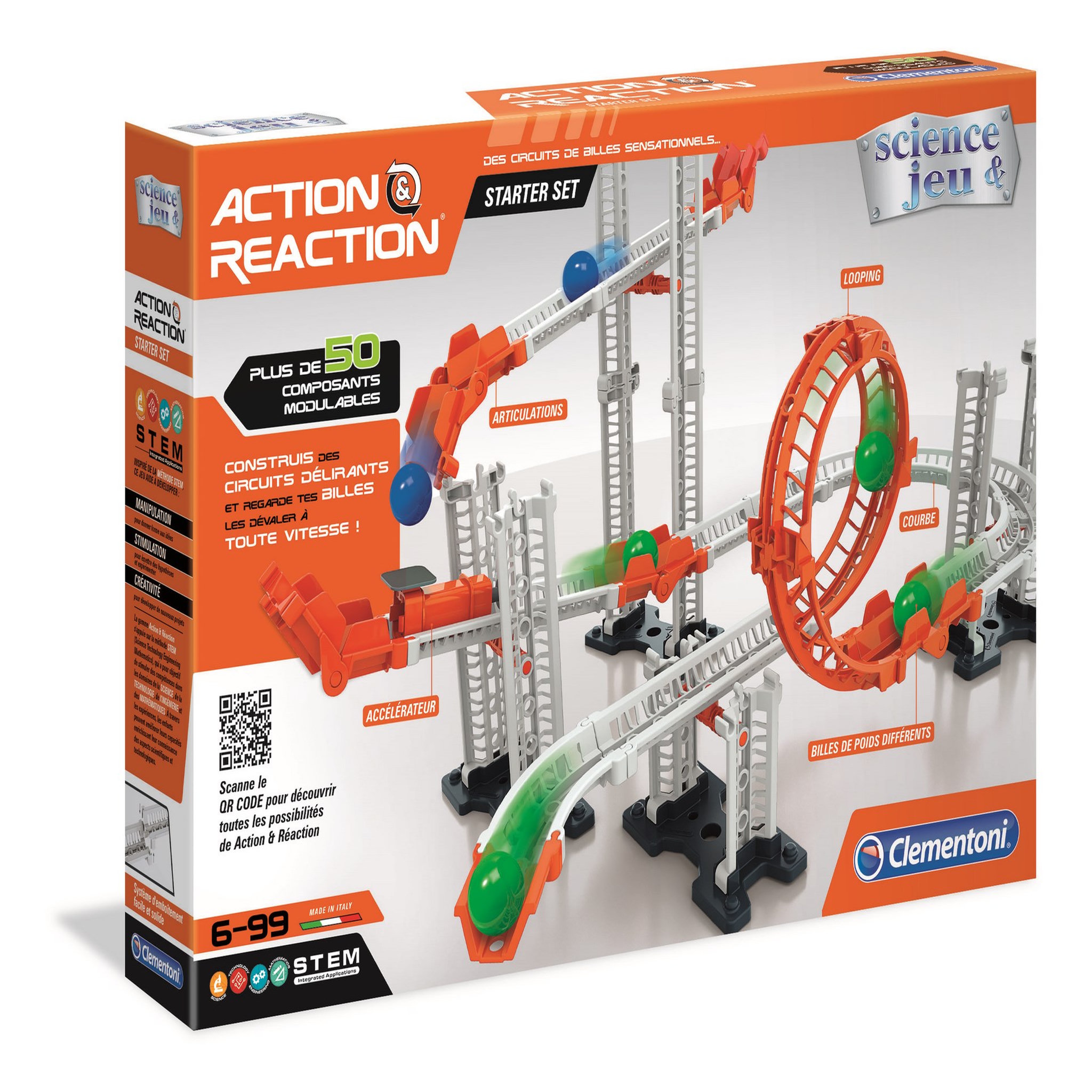 Voir la diapositive 5 : CLEMENTONI Un coffret action & réaction - Kit de démarrage