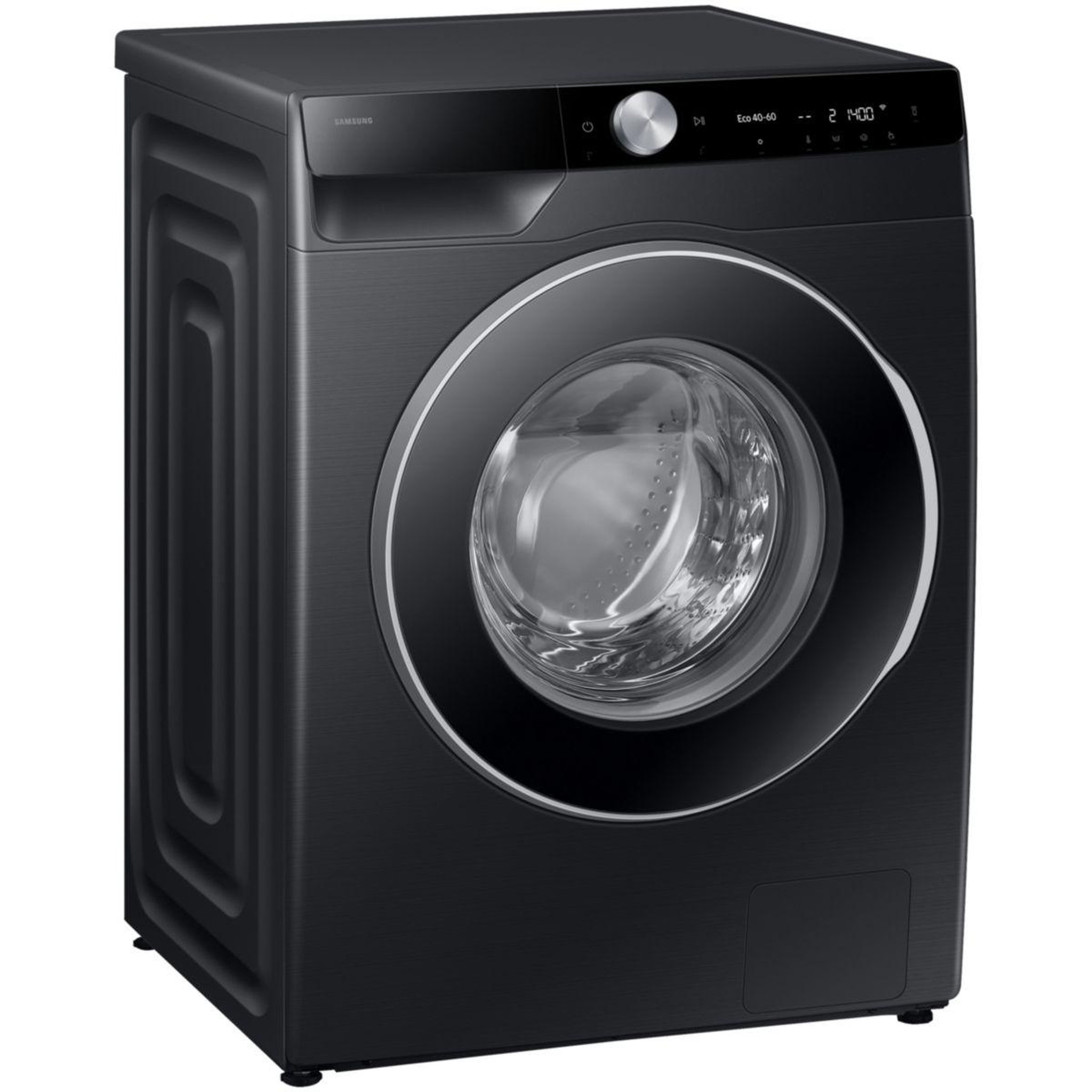 Voir la diapositive 3 : Samsung Lave linge hublot ww10fg6u94lb - 10 kg - 1400 tr/min - classe a - moteur induction - autodosage - connecté wifi - noir