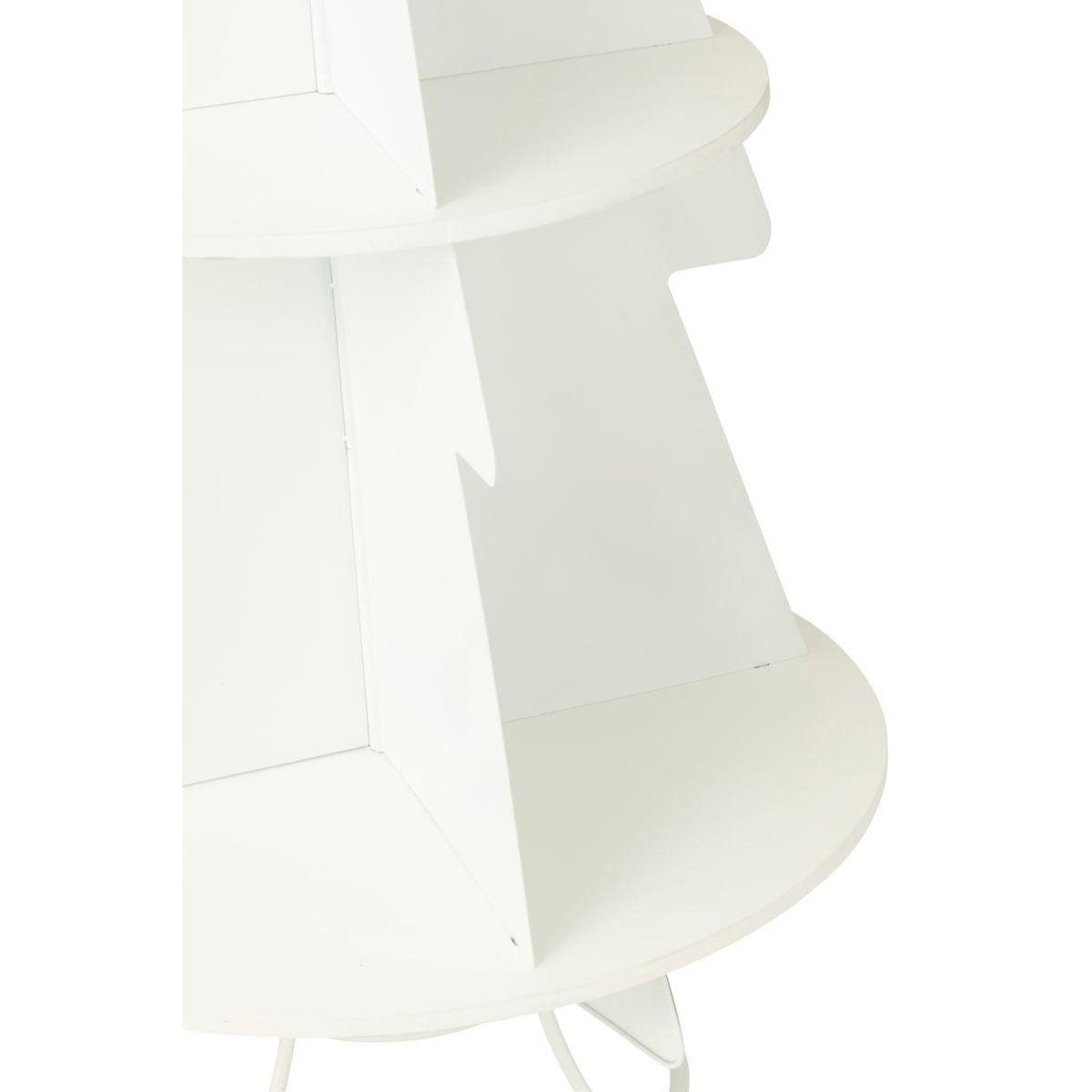 Paris Prix Étagère Sapin 3 Niveaux  Xmas  170cm Blanc