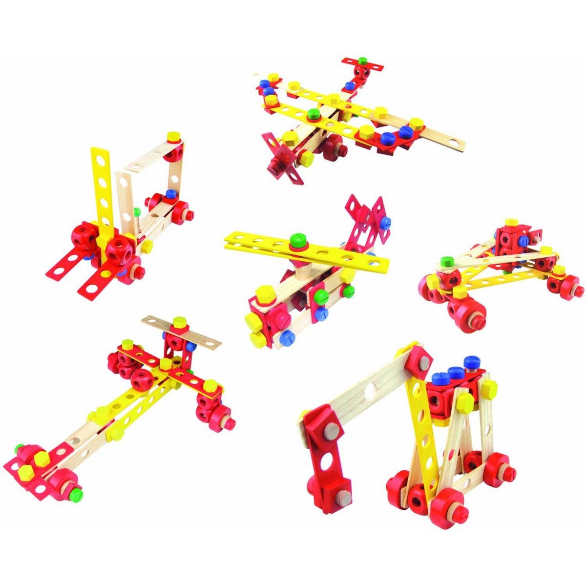 Vilac Coffret de construction : Batibloc