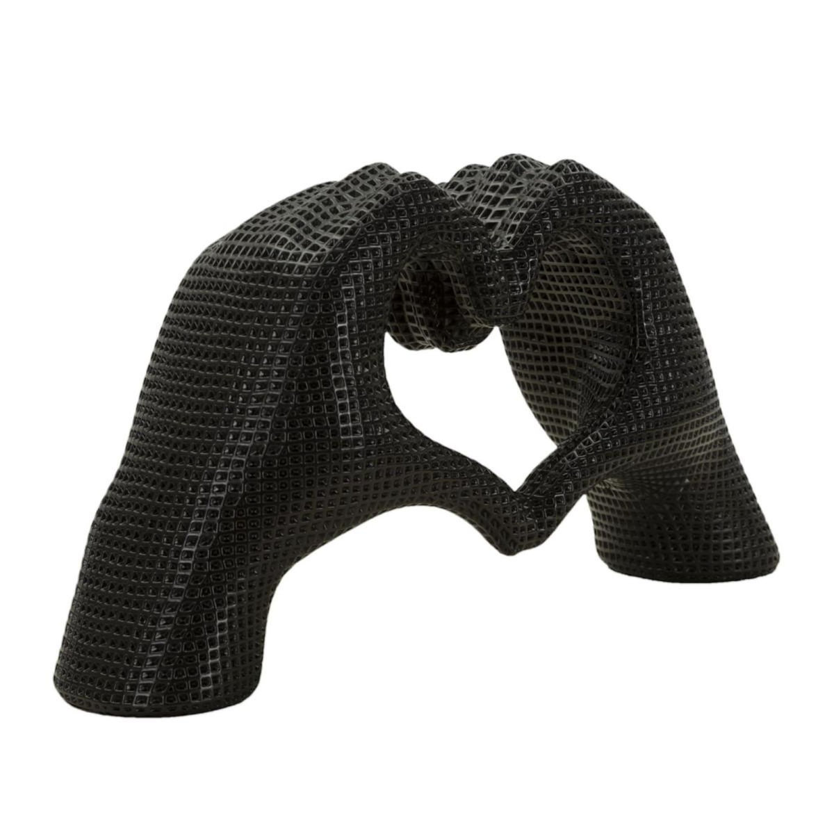 Paris Prix Mains Cœur Déco  Lover  25cm Noir