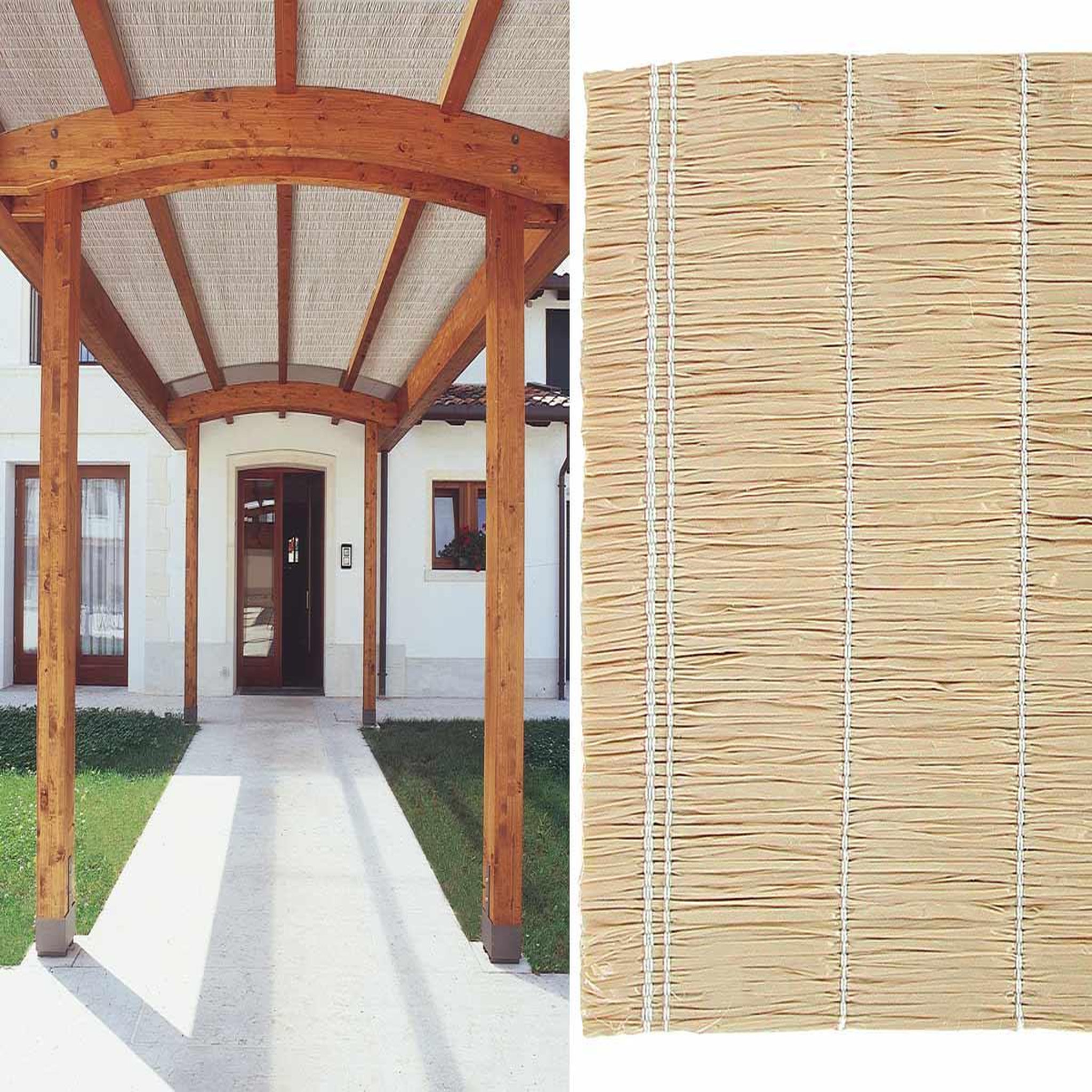 Jardiline Brise vue multipaille 300 x h 90 cm sable - jardiline