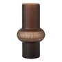 Voir la diapositive 1 : Paris Prix Vase Design Ligne & Boule  Octave  35cm Marron