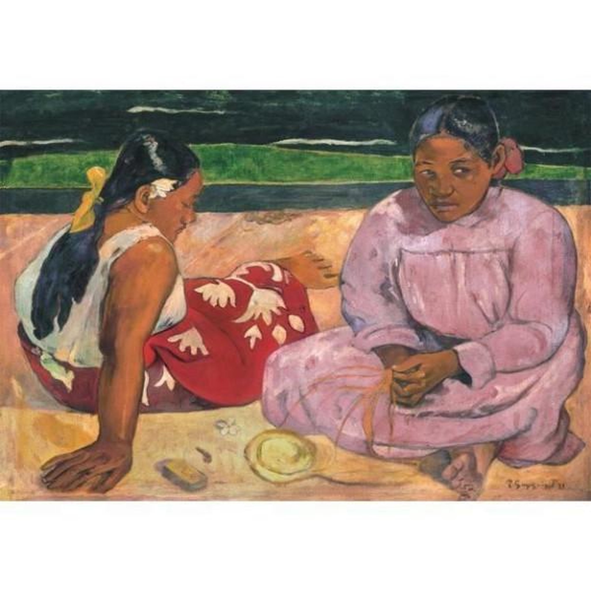 Voir la diapositive 2 : CLEMENTONI Clementoni - compact 1000 pieces - gauguin : femmes de tahiti